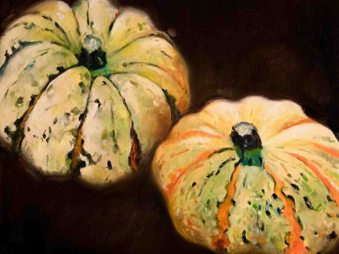 Herbst-Bilder in Ölfarbe Coverbild