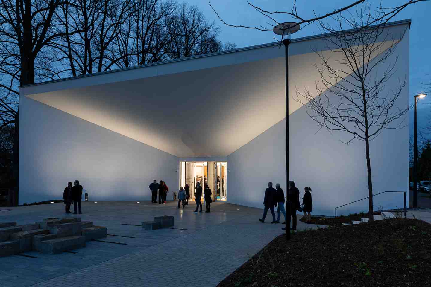 Kultur Forum Ansicht Modell von links